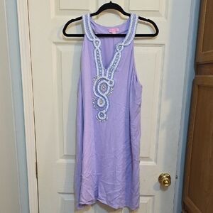 Lavender Embellished Dress